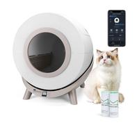 Nobleza Bac à Litière Chat Autonettoyant avec Contrôle APP, Grande Capacité 80L+14L