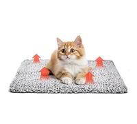 Nobleza Coussin Auto-Chauffant pour Chat & Chien, Tapis Couverture Thermique Confortable et écologique Lavable Anti-dérapant Etanche, sans électricité & Batteries, 40x50cm