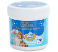 NOBLEZA Lingettes anti-taches de larmes Pure Water, 120 pièces