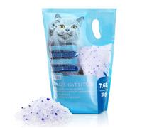 Nobleza - Litière pour chats en silice Diamond Gel. 7.6L/3kg, forte absorption et grande durabilité. Biodégradable.