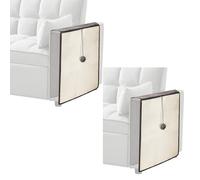 Nobleza Lot de 2 grattoirs de canapé pour chats, Accessoires pour Chat, Grattoir pour Chat, Aiguiseur d'Ongles en Sisal pour Animaux de Compagnie Protection d'Angle de Canapé ou Fauteuil