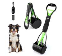 Nobleza Pelle à Crotte pour Chien, 60cm Ramasse-crotte Pliable avec Long Manche et Grande tête