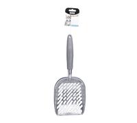 NOBLEZA Pelle à litière en aluminium résistante et adaptée à diverses litières avec manche ergonomique