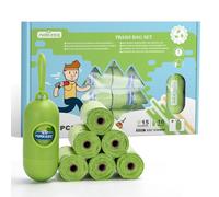 Nobleza Sacs à Crottes pour Chiens, 240 Pièces, avec 1 Distributeur, Sac a Caca Pour Chien Extra épais, étanches et Inodores, Sac Crottes Chien, Sac Caca Chien, Sac Chien Crotte, 16 Rouleaux