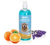 Nobleza Shampoing pour Chien et Chiots Poil Long, Shampooing Chien à l'extrait de Camellia Sinernsis, Parfum de Lavande et d'Agrumes 500 ML