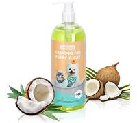 Nobleza Shampooing pour Chien Chiot, Shampooing Chien Peau Sensible, shampoing Chaton Anti Odeur et Anti Demangeaison pour Nettoyer, 500ml