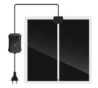 Nobleza Tapis Chauffant Reptile 10 Niveaux Réglable - 28x28cm 14W, pour Terrarium/Aquarium - Tortues, Serpents, Lézards, Geckos, Araignées