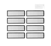 NOBLZFWO Compatible avec Xiaomi Robot Vacuum X10 Robot Vacuum Cleaner Pièces de Rechange Brosse latérale Principale Filtre Hepa Chiffon de vadrouille Sac à poussière Accessoires(X10243318)