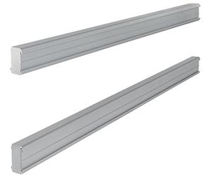 Nobo 1900412 Support pour Bandes Fixes en Métal Indice 20 Gris