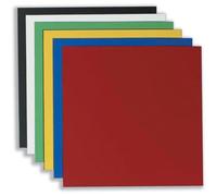 Nobo 1901104-Ass Plaque Magnétique 15 X 15 Cm Jeu De 6 Plaques Assortis