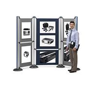 Nobo 1902218 Stand d`exposition Modular, Grand panneau feutre