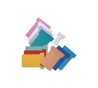 Nobo 2004006 coffret de 100 t-cards index 4 m bleu foncé 491001