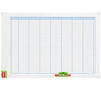 ACCO NOBO – Tableau magnétique – Planning hebdomadaire Performance – Bleu