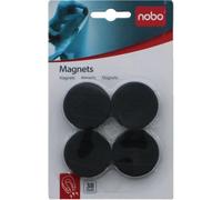 Nobo - Aimant Nobo 38mm noir | Soufflez un 4 pièces