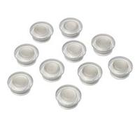 Nobo Aimants en verre pour tableau blanc 32 mm 10 pcs Blanc G
