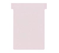 Nobo Fiches en T pour planning Indice 3 Lot de 100 Violet 2003012