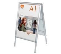 Nobo A Board Premium Plus A1 Advertising Easel Clair