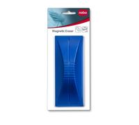 Nobo Effaceur Tableau Blanc Rechargeable 1901433 Bleu - Dimensions 14.8x6x2.8cm - Magnétique (pour tableaux laqués/émaillés) - Livré avec 3 recharges