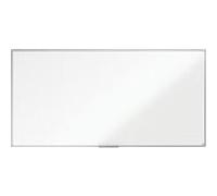 Nobo Tableau Blanc Magnétique Émaillé, 2400 x 1200mm, Cadre Aluminium, Montage Mural par les Coins, Porte-Marqueur Inclus, Essence, Blanc, 1915448