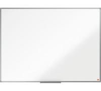 Nobo essence Tableau de mélamine 1200x900mm - Cadre de aluminium anodisé - Porte-marqueurs - Couleur white