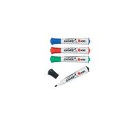 nobo - Glide merqueur pour tableau blanc, bout rond, etui de 4