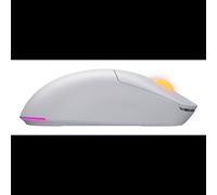 Nobo HTM731 Souris Gaming Ambidextre Wireless (RF/Bluetooth/USB) 12000 DPI, 6 Boutons, PixArt PMW 3311, Batterie 600mAh, Blanc