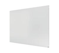 NOBO Infinity - Tableau Blanc Effaçable Sans Cadre, 1200 x 900 mm, Petit Tableau Blanc Magnétique en Acier Réticulé sous UV, Facile à Nettoyer, coloris Blanc, 1915715