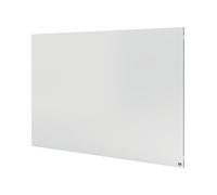 NOBO Infinity - Tableau Blanc Effaçable Sans Cadre, 900 x 600 mm, Grand Tableau Blanc Magnétique en Acier Réticulé sous UV, Facile à Nettoyer, coloris Blanc, 1915714