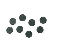 Nobo Jeu d'Aimants pour Tableau Blanc Magnétique, 20mm, Lot de 8, Noir, 1901440