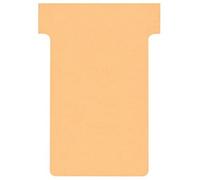 Nobo, Lot de 100 fiches T pour planning, Indice 2, Beige, 2002011