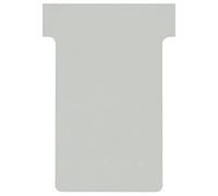 Nobo, Lot de 100 fiches T pour planning, Indice 2, Gris, 2002010