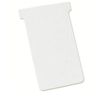 Nobo, Lot de 100 fiches T pour planning, Indice 3, Blanc, 2203002