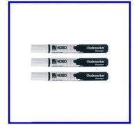 Nobo Marqueurs Craies Coloris Blanc, Pack De 3