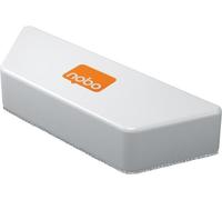 Nobo Mikrofaser-Whiteboard-Radiergummi - entfernt effektiv of Tinte und Schmutz - white - abwaschbares Pad - integrierter Magnet - beinhaltet 1 Pad - Paket of 2 austauschbare Pads -