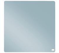 Nobo Mini tableau blanc magnétique coloré, sans cadre, effaçable à sec, facile à nettoyer, montage mural, maison/bureau, 360 x 360 mm, gris, 1915624