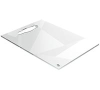 Nobo - Mini Tableau Memo Transparent Effaçable pour Bureau, Poignée Intégrée, Acrylique, A4, Facile à Effacer, 210 x 297 mm, Feutre Marqueur Inclus, 1915613