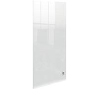 Nobo - Mini Tableau Transparent Effaçable en Acrylique pour Bureau, Facile à Effacer, 300 x 300 mm, Feutre Marqueur et Fixations Murales Inclus, 1915616