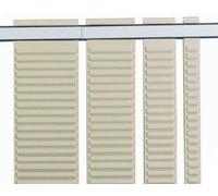 Nobo 1900412 Support pour Bandes Fixes en Métal Indice 20 Gris