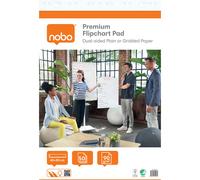 Nobo Papier Ardoise Quadrillé 60x85 Cm 50 Unités