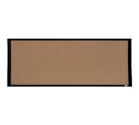 Nobo Tableau d'affichage en liège 585 x 430 mm Cadre noir Kit fixation mural 1903776