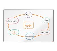 ACCO NOBO Tableau blanc laqué Premium Plus 180 x 120 cm Magnétique Cadre aluminium