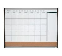 ACCO NOBO Tableau blanc magnétique Planner 58 x 43 cm Clair
