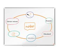 ACCO NOBO Tableau blanc émaillé Premium Plus Magnétique 120 x 90 cm Clair