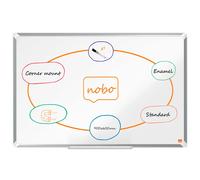 ACCO NOBO Tableau vitrifié en acier Premium Plus 900x600 mm Clair