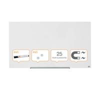 ACCO NOBO Tableau en verre Impression Pro Glass 57'' 1260x711 mm Argenté