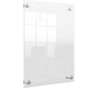 Nobo Porte-affiche mural A4 Premium Plus 1915591 – Acrylique transparent, fixation par les coins