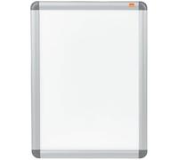 Nobo Porte-affiche mural A3 Premium Plus 1902213, cadre aluminium clipsable, anti-reflet, argenté