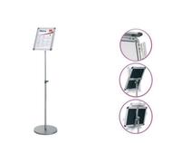 Nobo Porte-Affiches Clipsable Sur Pied, Format A3