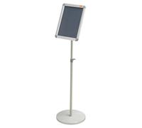 Nobo Premium Plus Présentoir avec cadre clipsable pied réglable en hauteur - Format A4