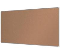 Nobo Premium Plus Tableau d'affichage en liège 2400x1200mm - Tableau d'affichage mural avec surface auto-cicatrisante, cadre aluminium, mémo board, panneau d'affichage, certifié EU Ecolabel, 1915186